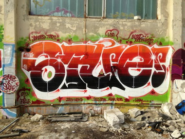 Graffiti Wall - Photo by SMOKE249