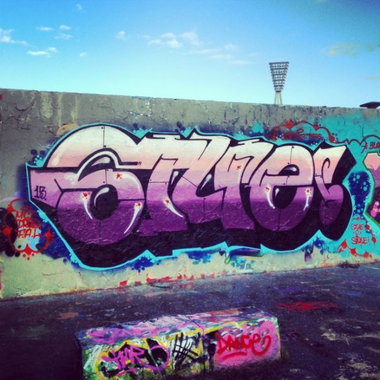 Graffiti Wall - Photo by SMOKE249