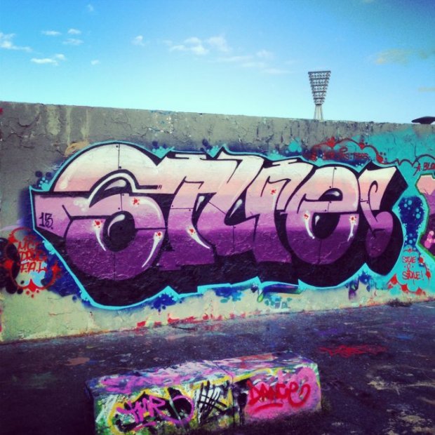 Graffiti Wall - Photo by SMOKE249
