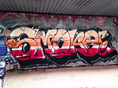 Graffiti Wall - Photo by SMOKE249