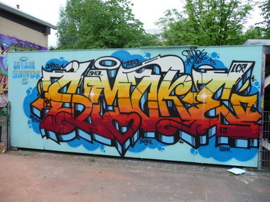 Graffiti Wall - Photo by SMOKE249