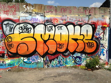 Graffiti Wall - Photo by SMOKE249