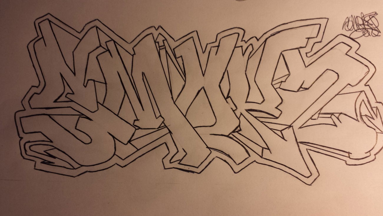 Graffiti Sketch - Photo by SMOKZ