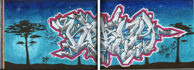 Graffiti Sketch - Photo by SNACK