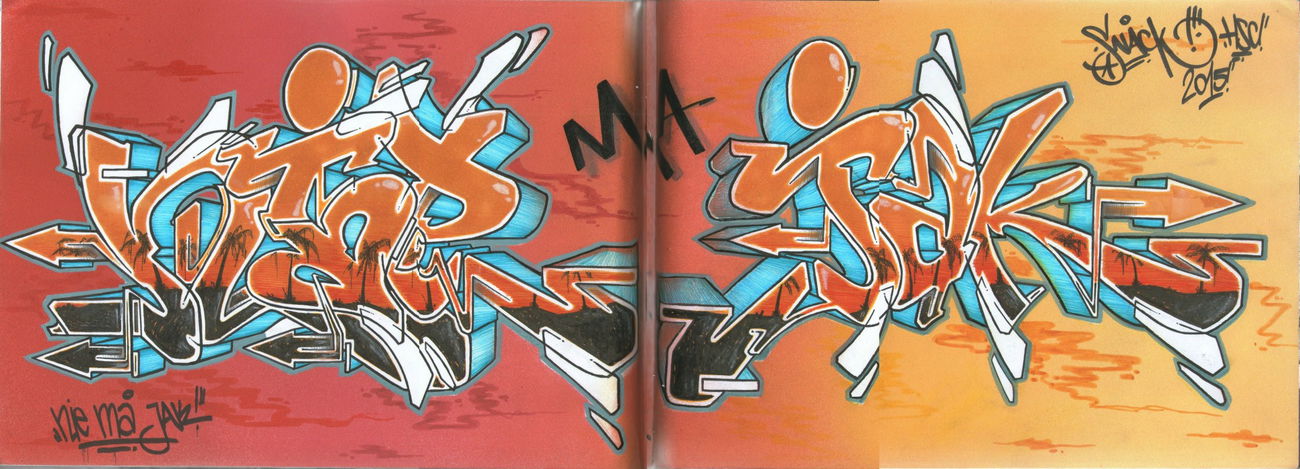 Graffiti Sketch - Photo by SNACK