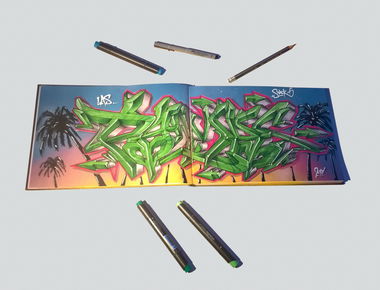 Graffiti Sketch - Photo by SNACK