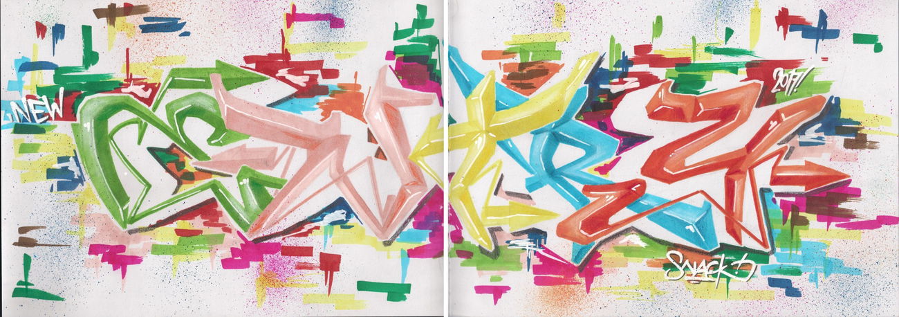 Graffiti Sketch - Photo by SNACK