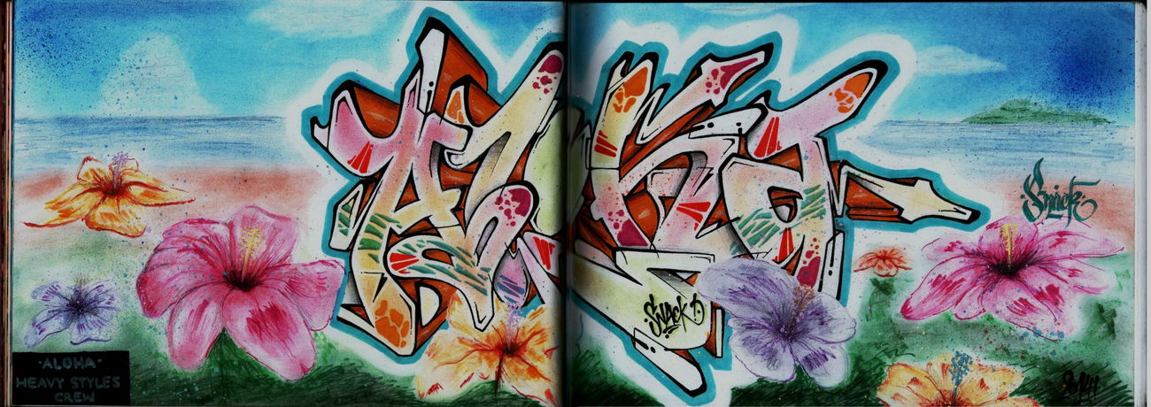 Graffiti Sketch - Photo by SNACK