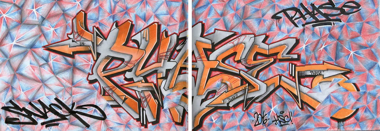 Graffiti Sketch - Photo by SNACK