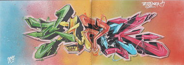 Graffiti Wall - Photo by SNACK