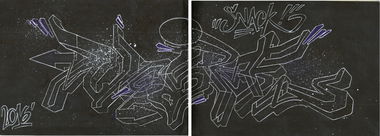 Graffiti Sketch - Photo by SNACK