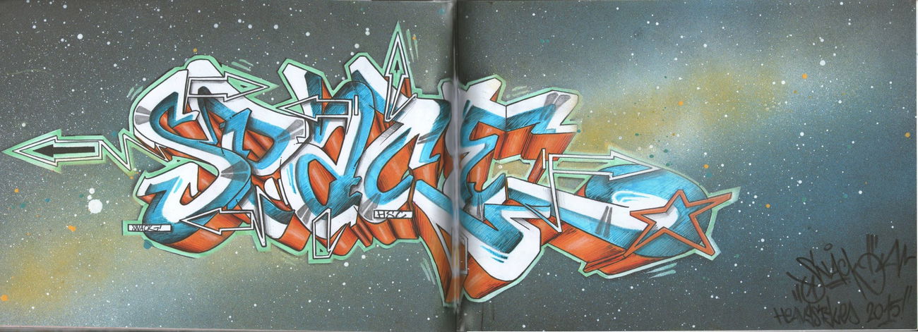 Graffiti Wall - Photo by SNACK