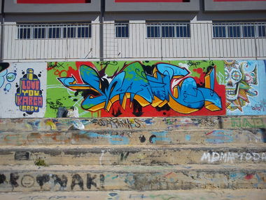 Graffiti Wall - Photo by SNAPO