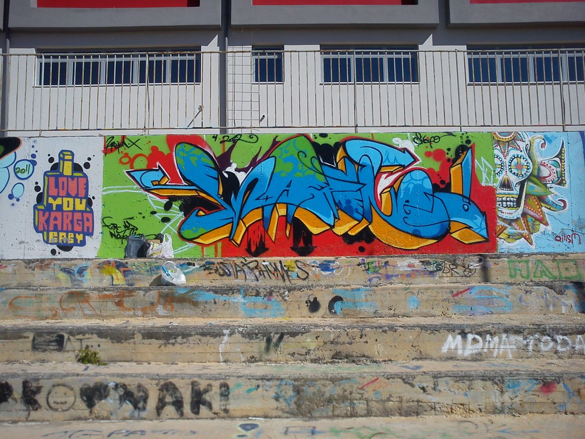 Graffiti Wall - Photo by SNAPO