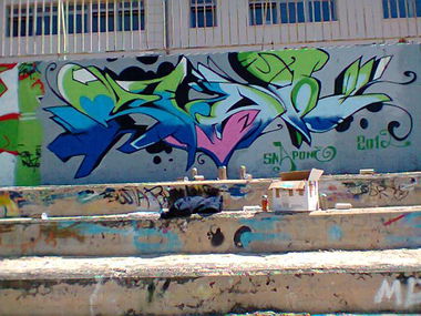 Graffiti Wall - Photo by SNAPO