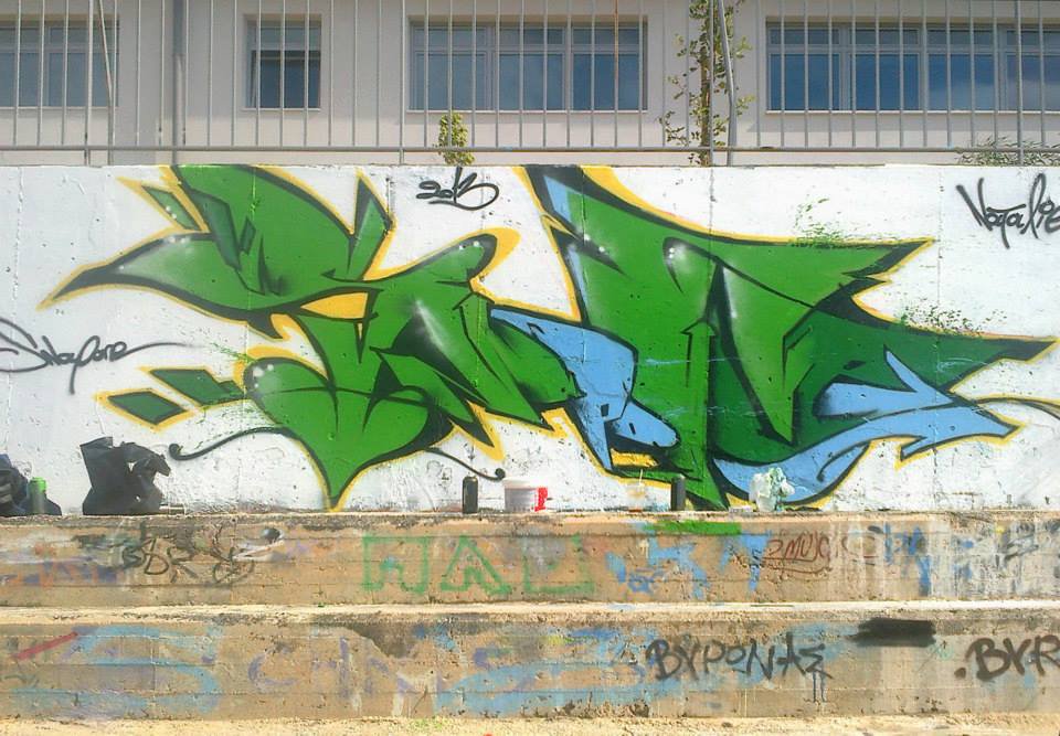 Graffiti Wall - Photo by SNAPO