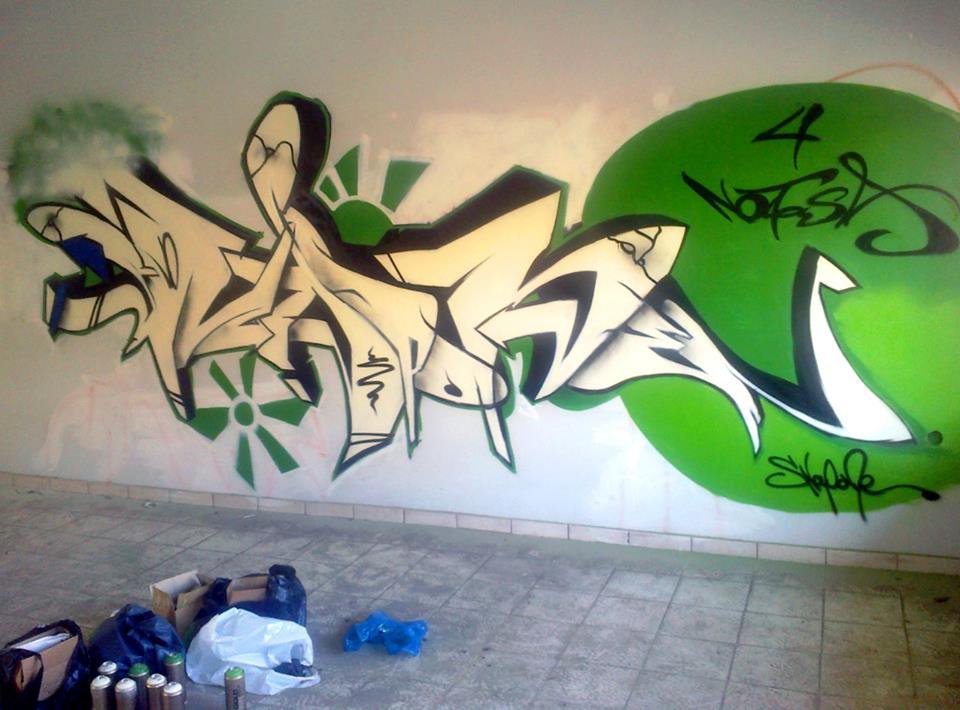 Graffiti Wall - Photo by SNAPO