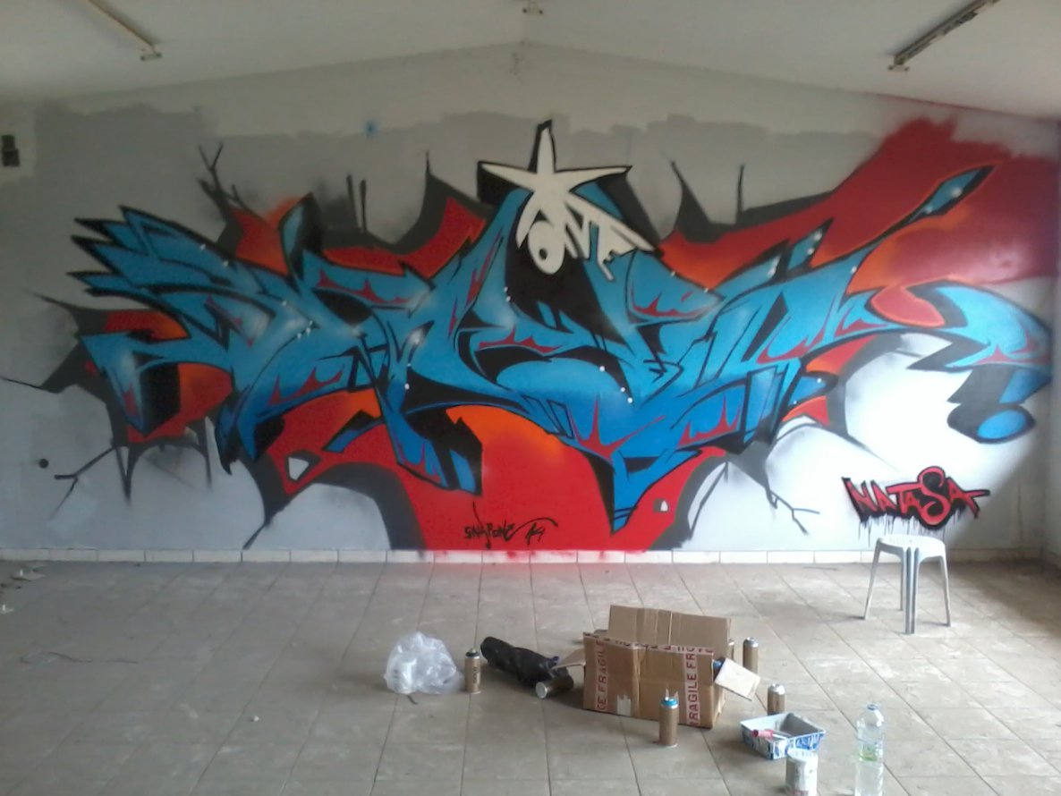 Graffiti Wall - Photo by SNAPO