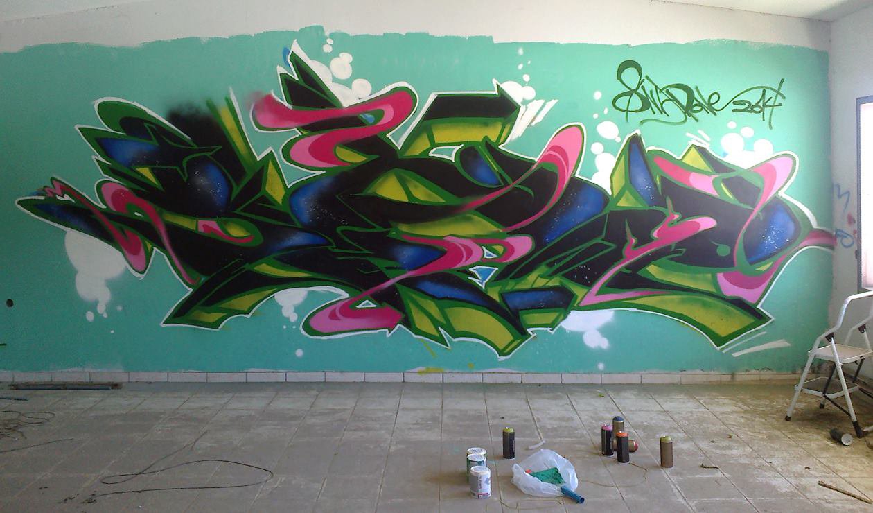 Graffiti Wall - Photo by SNAPO