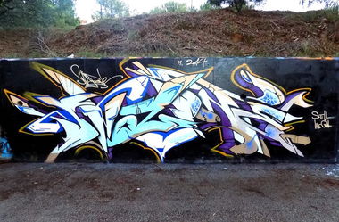 Graffiti Wall - Photo by SNAPO