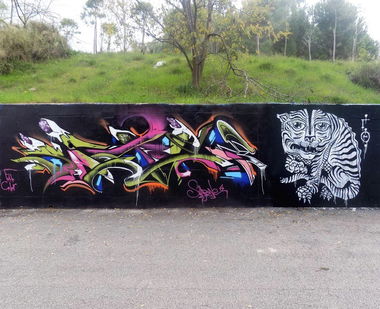 Graffiti Wall - Photo by SNAPO