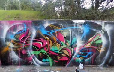 Graffiti Street Art - Photo by SNAPO (2014)