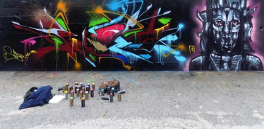 Graffiti Wall - Photo by SNAPO
