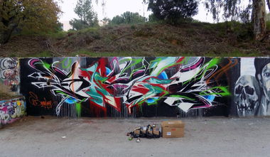 Graffiti Wall - Photo by SNAPO