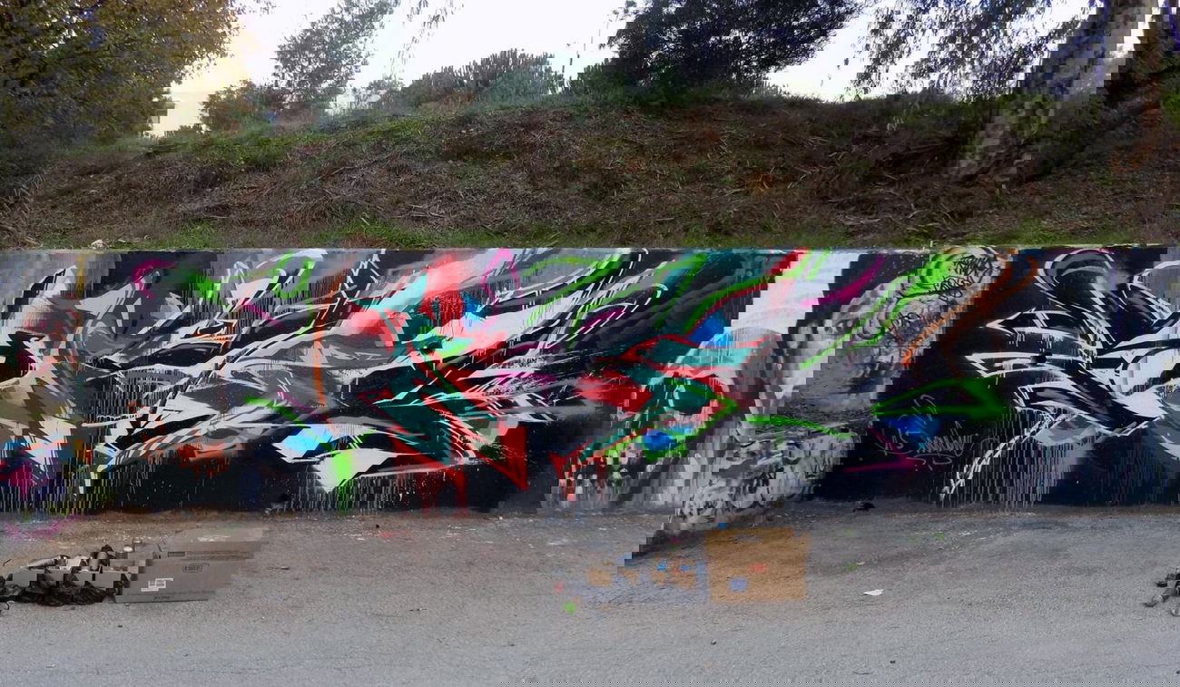 Graffiti Wall - Photo by SNAPO