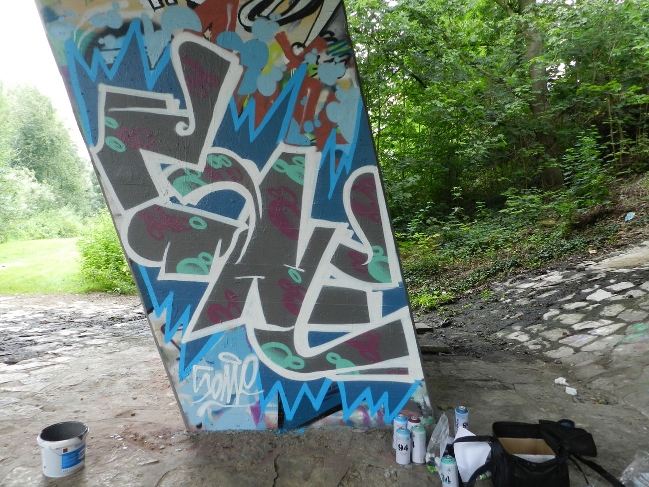 Graffiti Wall - Photo by SNE (2017)