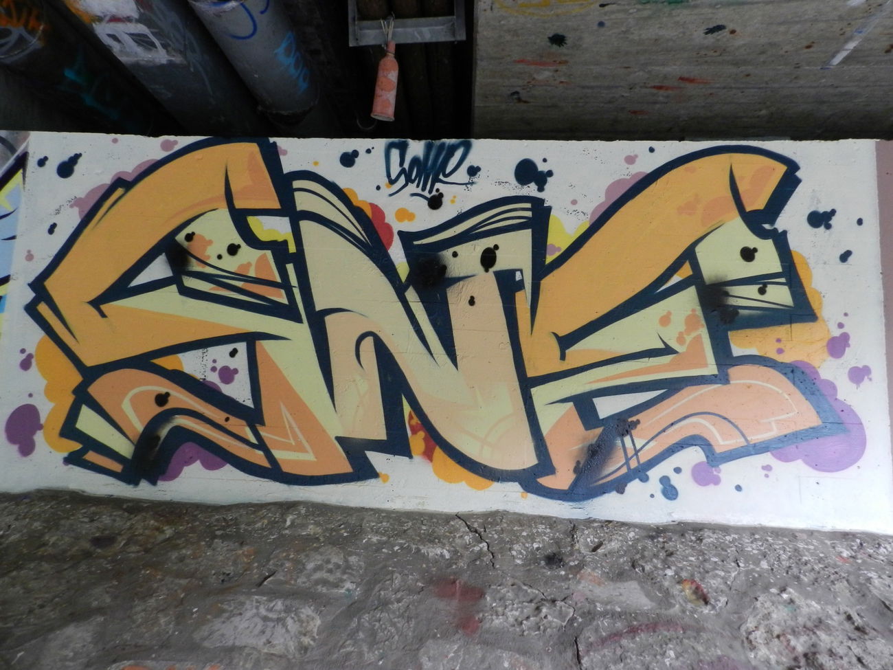 Graffiti Wall - Photo by SNE (2017)