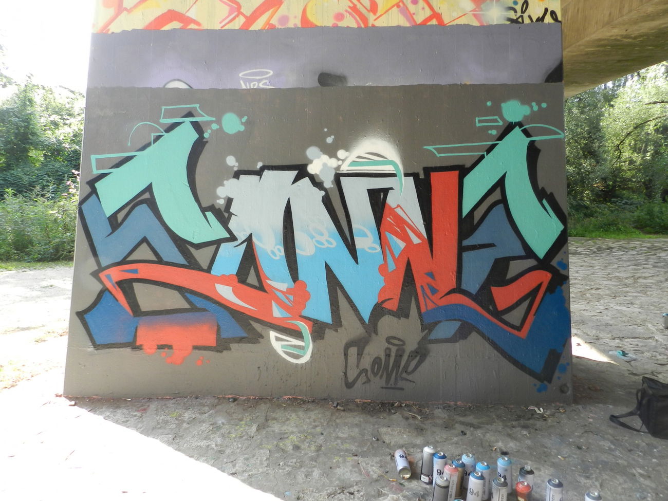 Graffiti Wall - Photo by SNE (2017)