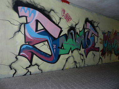 Graffiti Wall - Photo by SNE (2017)