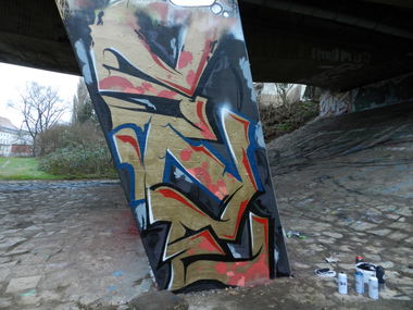 Graffiti Wall - Photo by SNE (2017)