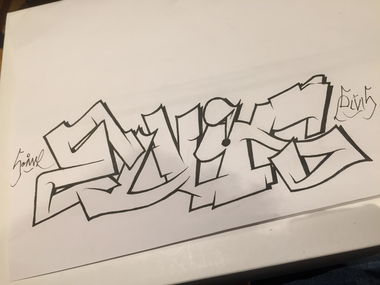 Graffiti Wall - Photo by SNE (2017)