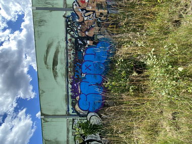 Graffiti Wall in Szczecin - Photo by SNEU (2024)