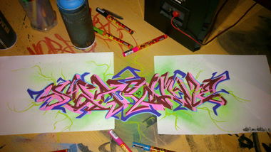 Graffiti Wall - Photo by SODA43