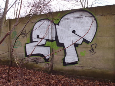 Graffiti Bombing - Photo by SOLID