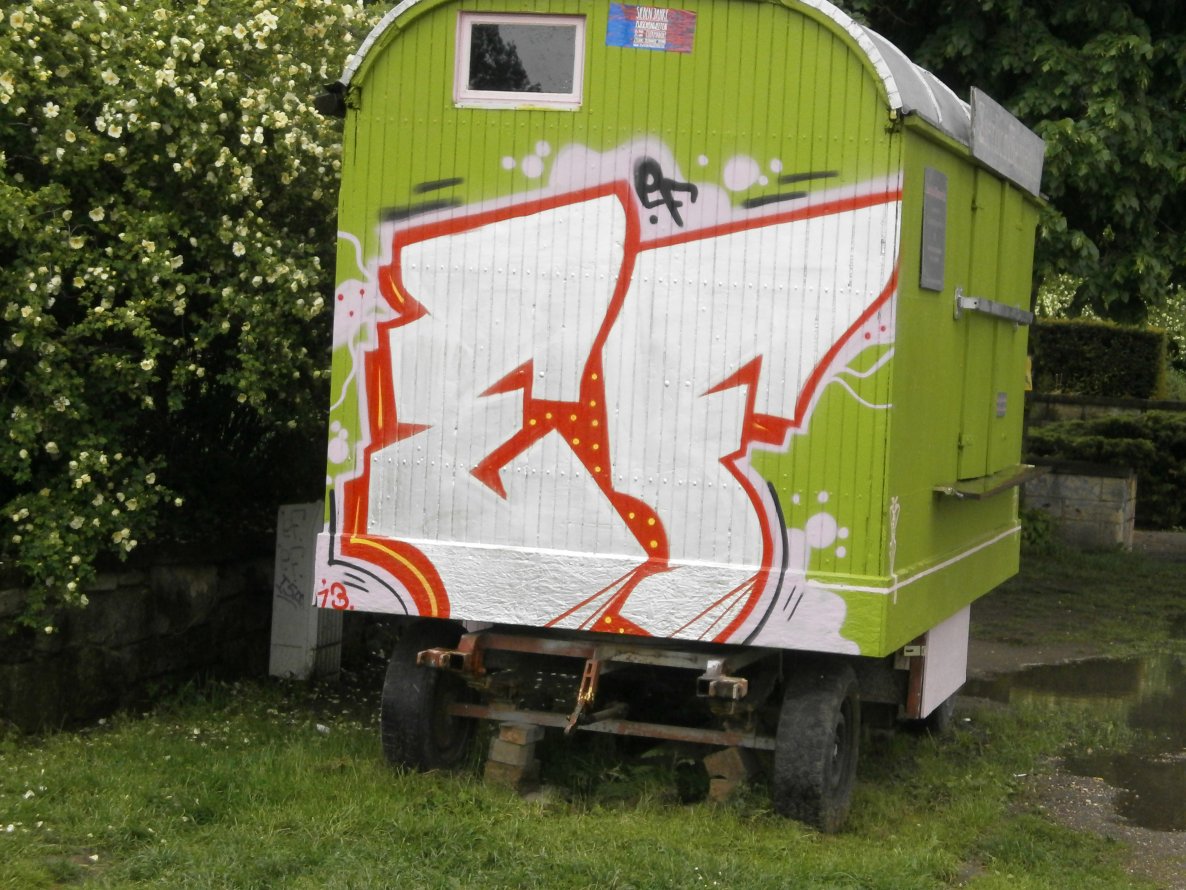 Graffiti Wall - Photo by SOLID