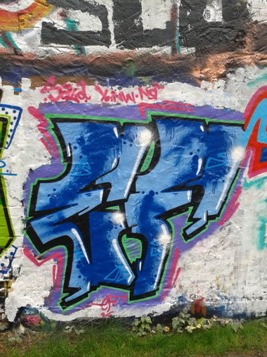 Graffiti Wall - Photo by SOLID