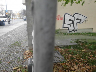 Graffiti Bombing - Photo by SOLID