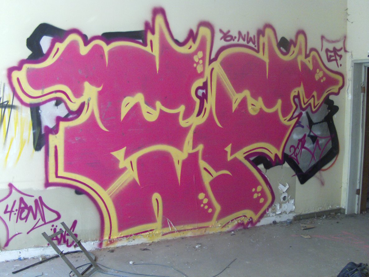 Graffiti Wall - Photo by SOLID