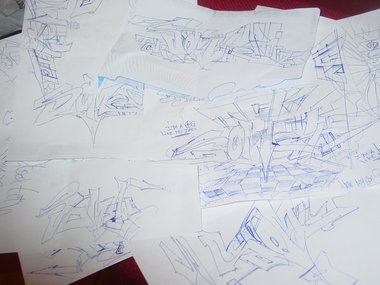 Graffiti Wall - Photo by SOMEY