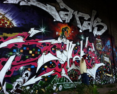 Graffiti Wall - Photo by SOMEY