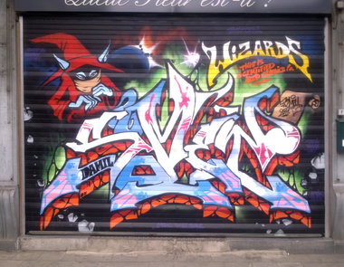 Graffiti Wall - Photo by SOMEY