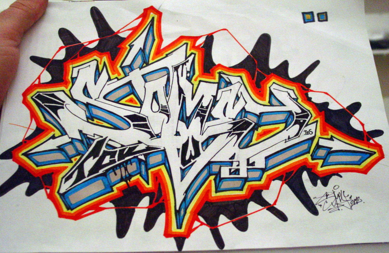 Graffiti Wall - Photo by SOMEY