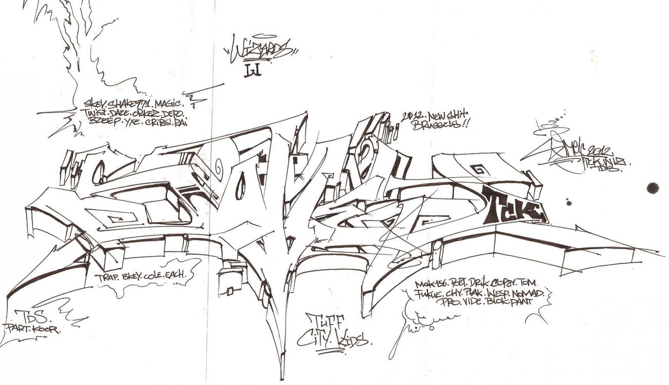 Graffiti Wall - Photo by SOMEY