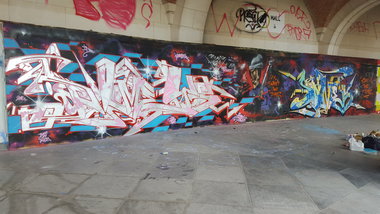 Graffiti Wall - Photo by SOMEY - SOMEY, TCK, TDS (2016)