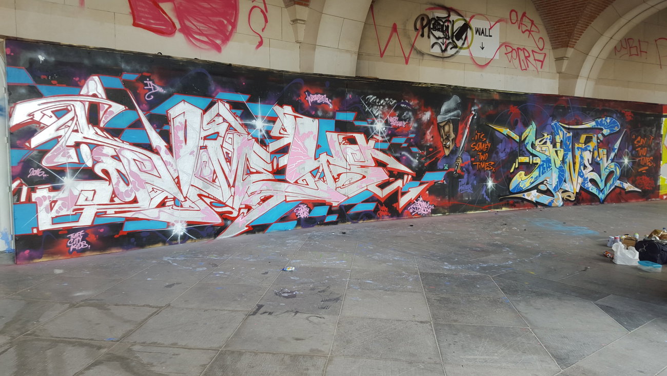 Graffiti Wall - Photo by SOMEY - SOMEY, TCK, TDS (2016)