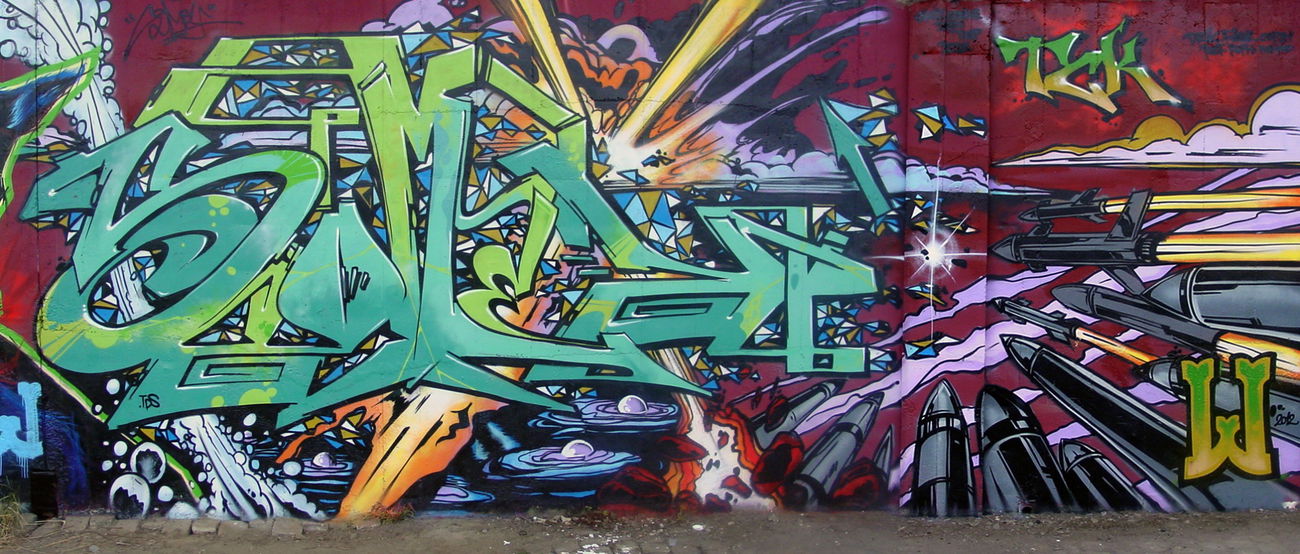 Graffiti Wall - Photo by SOMEY